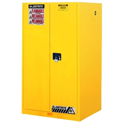 60 GALLON CABINET MANUALDOOR YELLOW